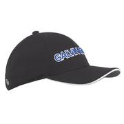 Galvin Green Mens Shade  Adjustable Golf Cap- Black / Imperial Blue / White